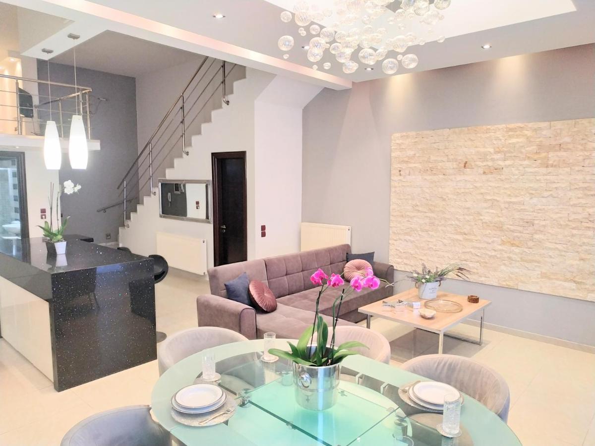 Luxury Apartment With Sea View Near Kallithea Koskinou  Exterior foto
