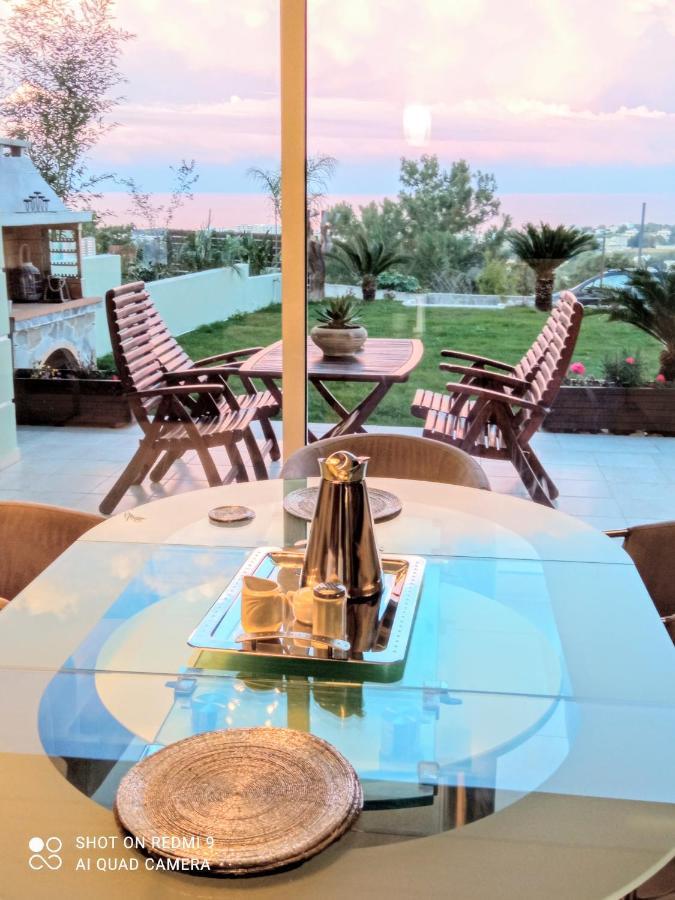 Luxury Apartment With Sea View Near Kallithea Koskinou  Exterior foto